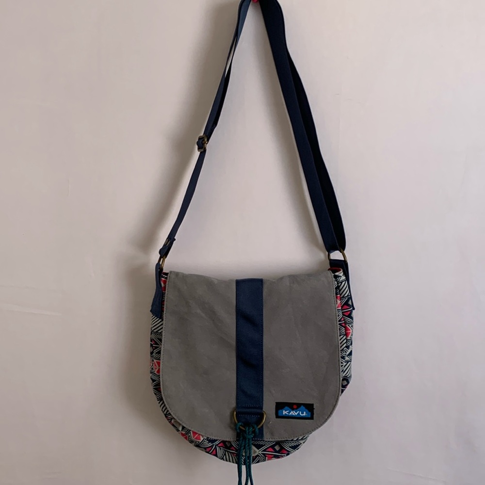 UNISEX KAVU| TEAL, GREY WITH HOT PINK AND WHITE DESIGN|SHOULDER 
BAG| CROSS BODY
